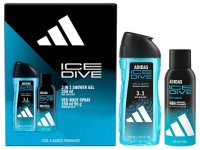 Kazeta Adidas Men Ice Dive spg 250ml, deo sprej 150ml